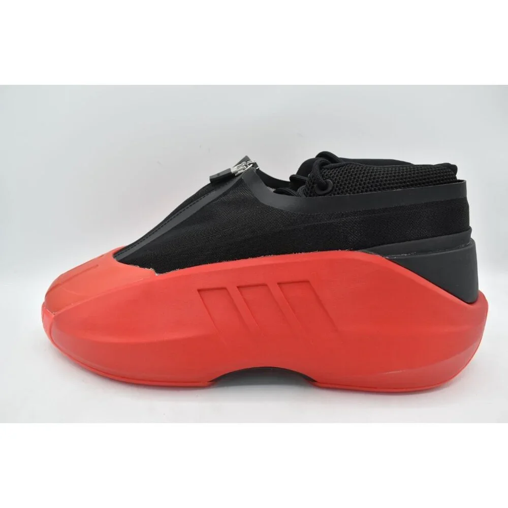 Adidas Mens Size 10‎ Crazy IIInfinity Red Black Basketball Sneakers Shoes